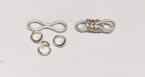 Judy Larson's Wire Links 7, 8, 9, and 10 - , Findings & Components, Toggles & Clasps, Earwire & Headpin, Butane Torch, Soldering, Solder, wire links